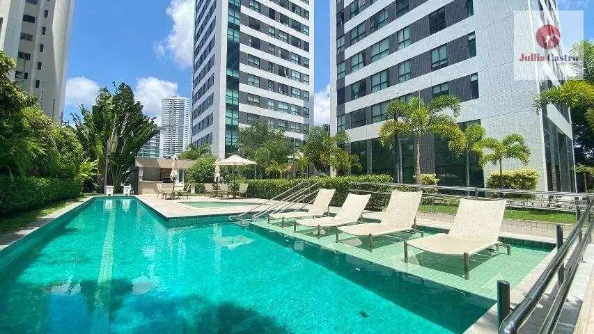 ALUGO EXCELENTE APARTAMENTO MOBILIADO COM 2 QUARTOS NO BEACH CLASS JAQUEIRA / RECIFE - Jullia Castro - Corretora de Imóveis