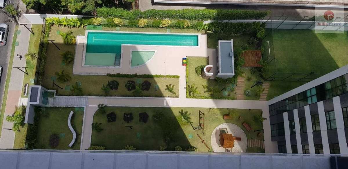 ALUGO EXCELENTE FLAT MOBILIADO COM 1 QUARTO NO BEACH CLASS JAQUEIRA / RECIFE - Jullia Castro - Corretora de Imóveis