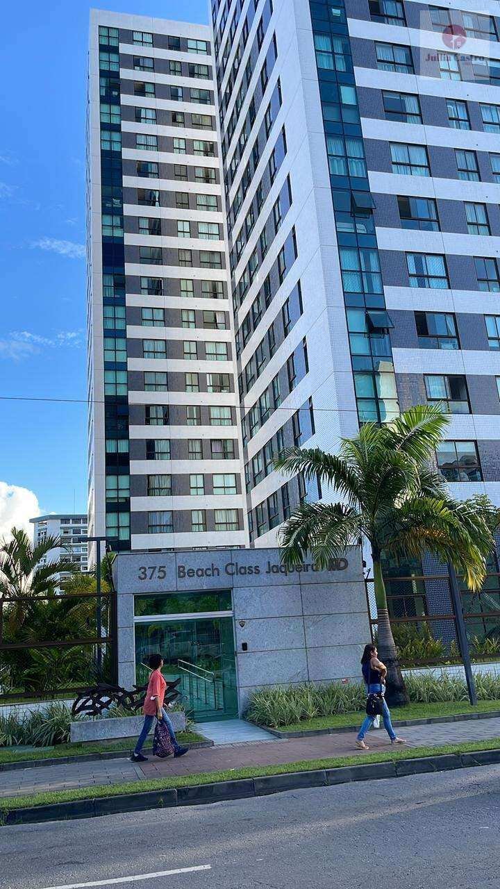 ALUGO EXCELENTE FLAT MOBILIADO COM 1 QUARTO NO BEACH CLASS JAQUEIRA / RECIFE