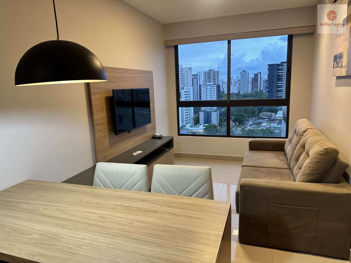 ALUGO EXCELENTE FLAT MOBILIADO COM 1 QUARTO NO BEACH CLASS JAQUEIRA / RECIFE - Jullia Castro - Corretora de Imóveis