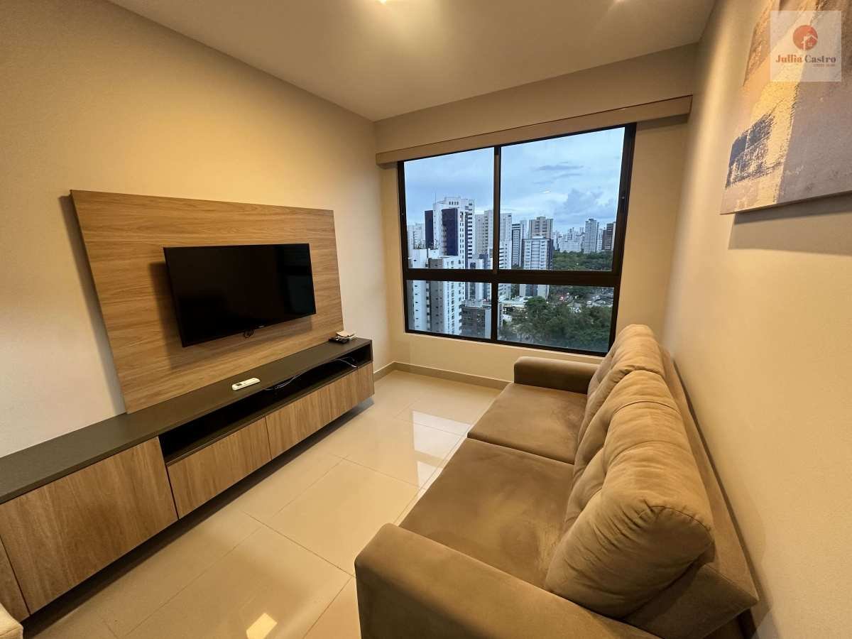 ALUGO EXCELENTE FLAT MOBILIADO COM 1 QUARTO NO BEACH CLASS JAQUEIRA / RECIFE - Jullia Castro - Corretora de Imóveis