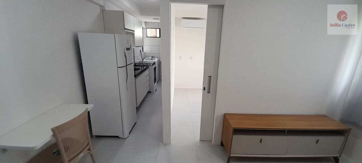 ALUGO ÓTIMO FLAT SEMI-MOBILIADO COM 1 QUARTO NO BAIRRO DE PARNAMIRIM / RECIFE - Jullia Castro - Corretora de Imóveis