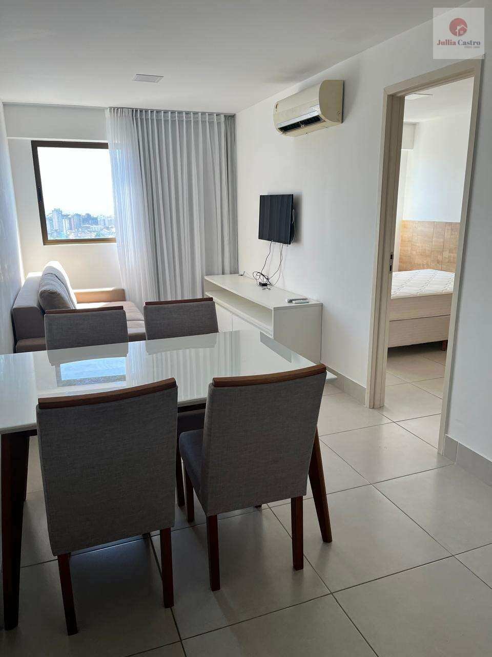 ALUGO ÓTIMO FLAT MOBILIADO COM 1 QUARTO E LAZER COMPLETO NA ILHA DO LEITE - RECIFE - Jullia Castro - Corretora de Imóveis