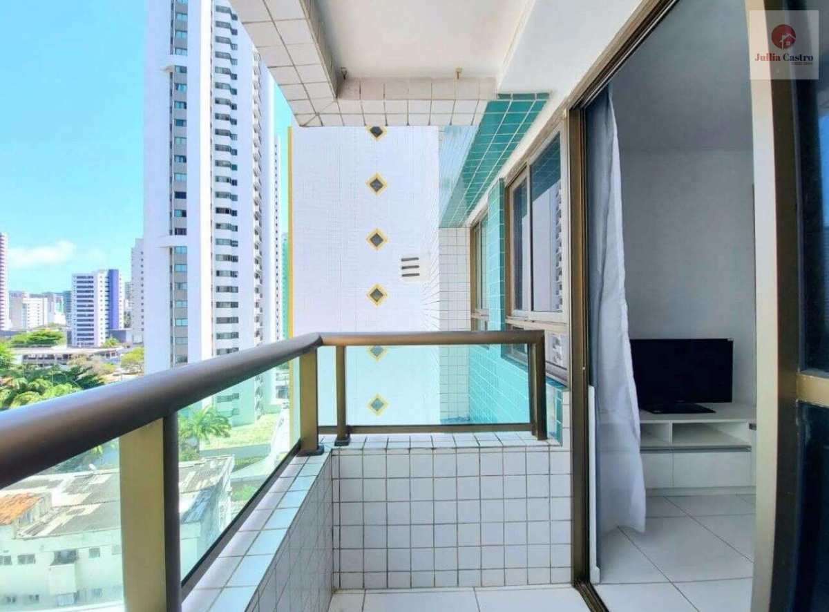 ALUGO ÓTIMO FLAT MOBILIADO COM 1 QUARTO NO BAIRRO DE BOA VIAGEM - RECIFE - Jullia Castro - Corretora de Imóveis