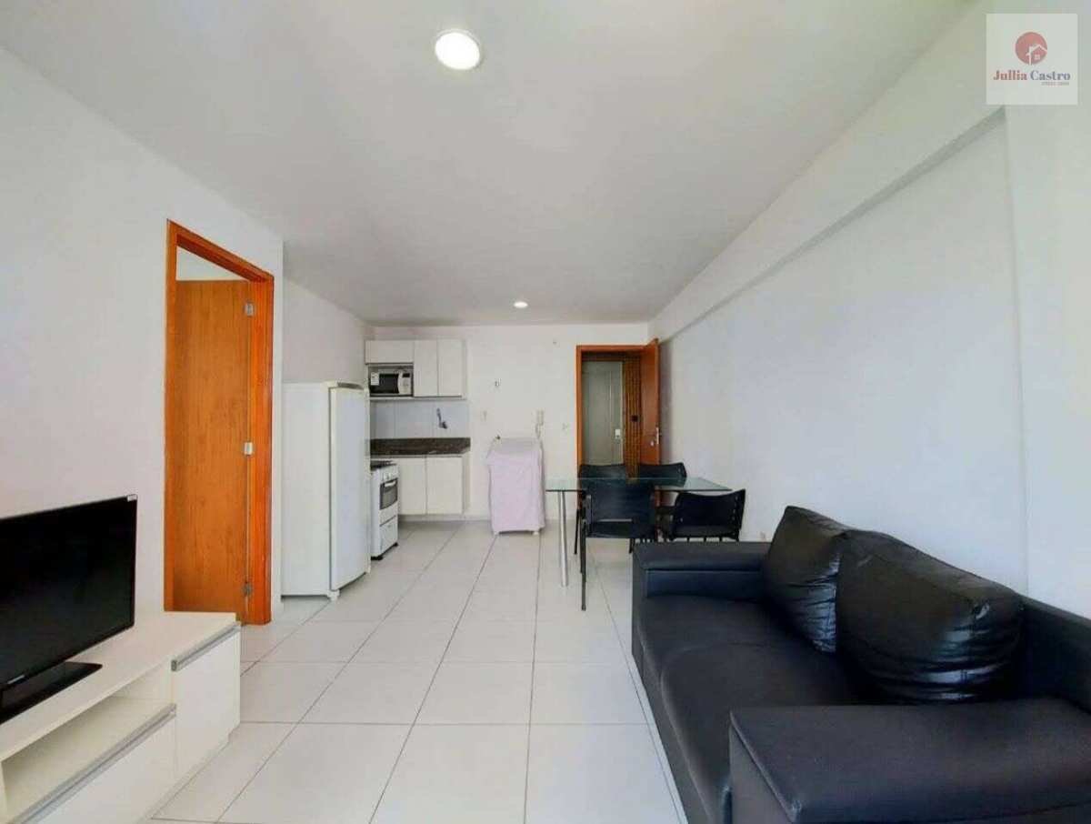 ALUGO ÓTIMO FLAT MOBILIADO COM 1 QUARTO NO BAIRRO DE BOA VIAGEM - RECIFE - Jullia Castro - Corretora de Imóveis
