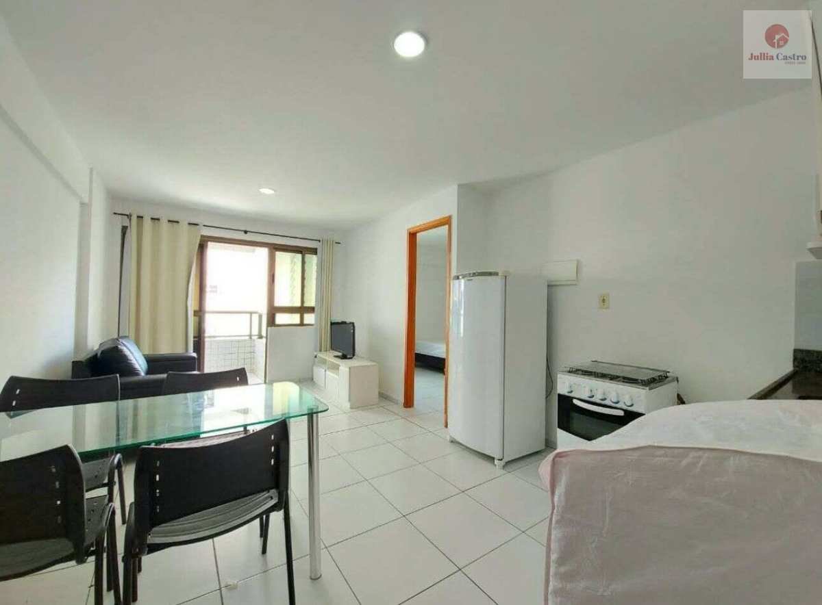 ALUGO ÓTIMO FLAT MOBILIADO COM 1 QUARTO NO BAIRRO DE BOA VIAGEM - RECIFE - Jullia Castro - Corretora de Imóveis
