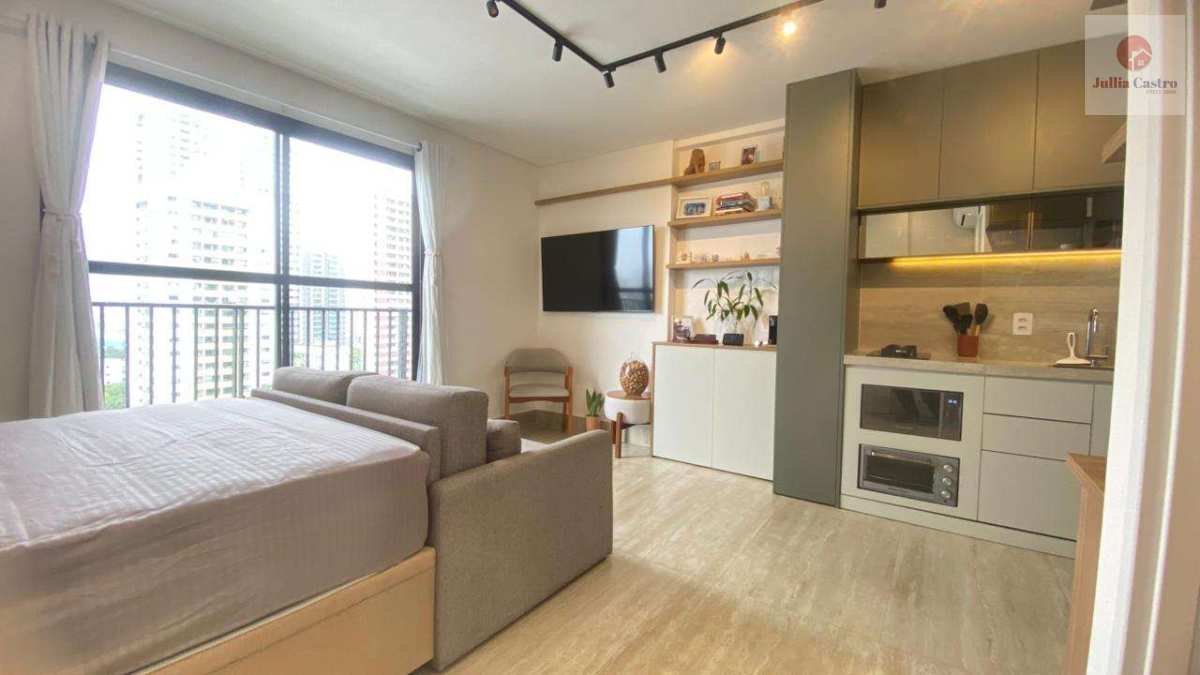 VENDO ÓTIMO FLAT MOBILIADO COM 1 QUARTO NO BAIRRO DA MADALENA/ RECIFE - Jullia Castro - Corretora de Imóveis