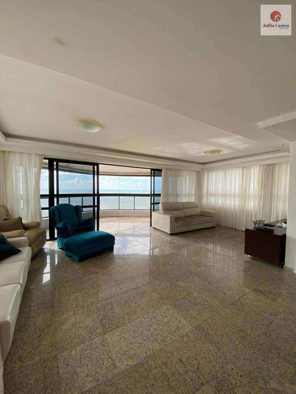 VENDO ÓTIMO APARTAMENTO COM 4 SUITES NA BEIRA MAR DE BOA VIAGEM - RECIFE - Jullia Castro - Corretora de Imóveis