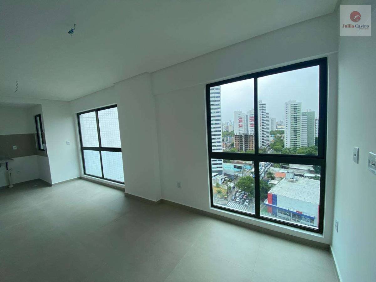 VENDO ÓTIMO FLAT EM PRÉDIO NOVO COM LAZER COMPLETO NO BAIRRO DA TORRE / RECIFE - Jullia Castro - Corretora de Imóveis
